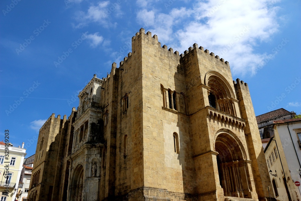 Sé velha de Coimbra Portugal