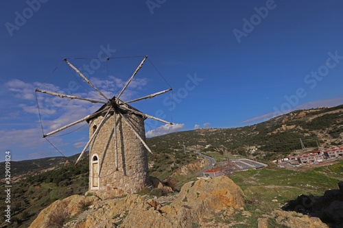 Old windmills in Izmir / Eski foça