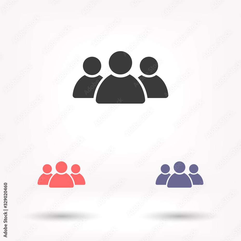 Human vector icon , lorem ipsum Flat design Human vector icon , lorem ipsum Flat design