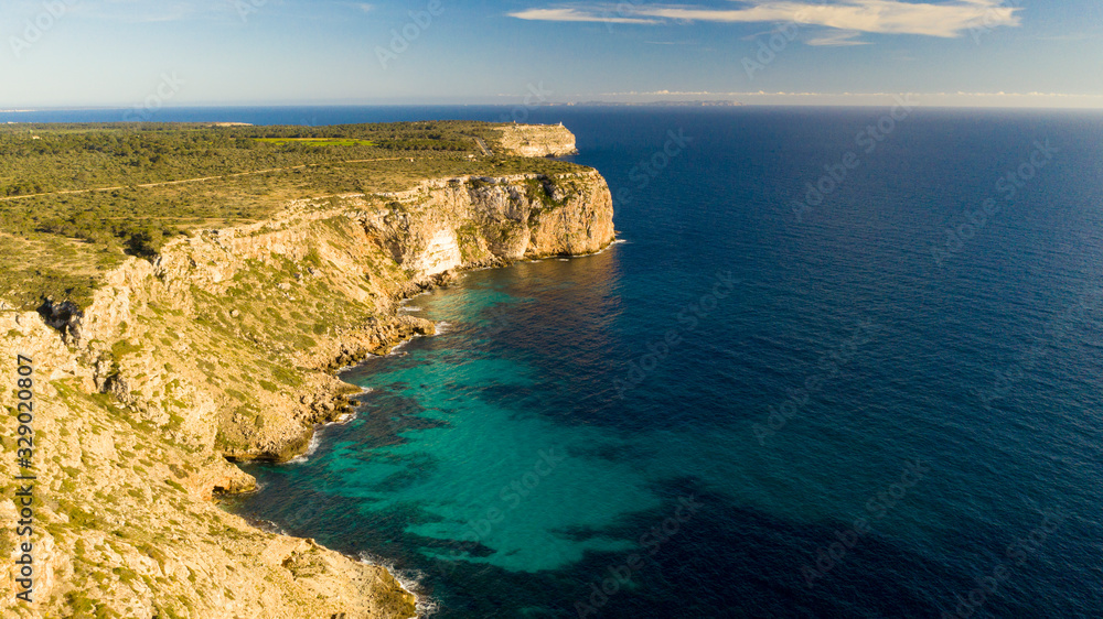 the South coast of Majorca, Spain