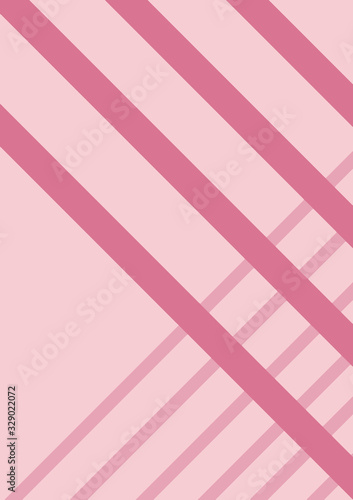 Minimalistic design, creative concept, modern diagonal abstract background Geometric element. Pink and red diagonal lines & triangles. vector-stock illustration