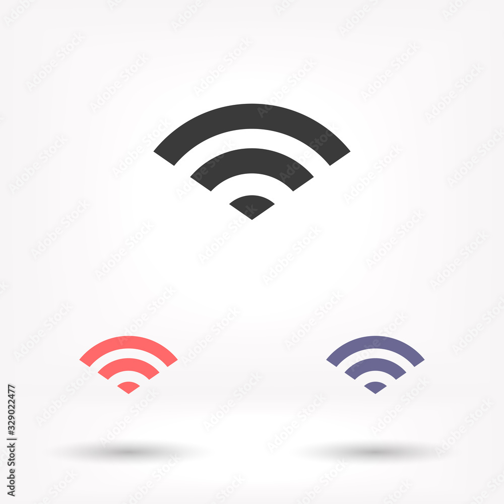 Wi-Fi vector icon , lorem ipsum Flat design Wi-Fi vector icon , lorem ipsum Flat design