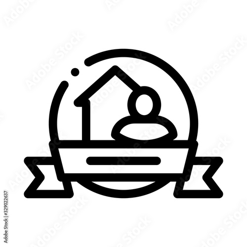 Brewer Logo Label Icon Vector. Outline Brewer Logo Label Sign. Isolated Contour Symbol Illustration