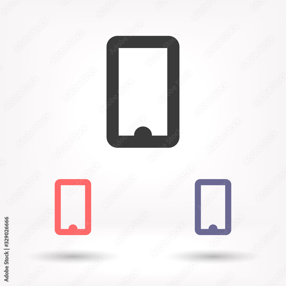 Phone vector icon , lorem ipsum Flat design Phone vector icon , lorem ipsum Flat design