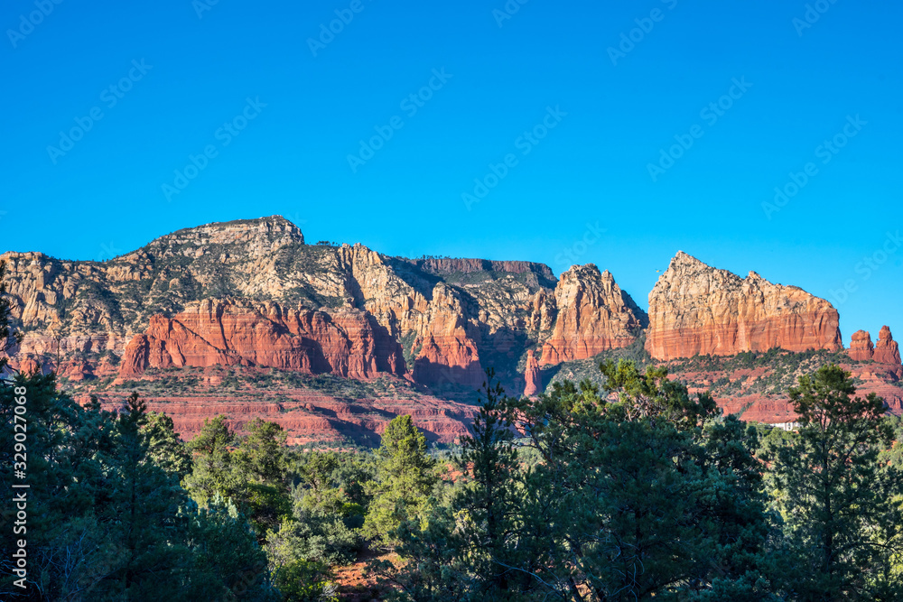 Red-Rock Buttes landscape in Sedona, Arizona