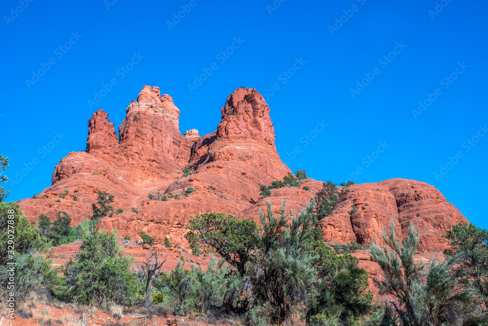 Red-Rock Buttes landscape in Sedona, Arizona Red-Rock Buttes landscape in Sedona, Arizona