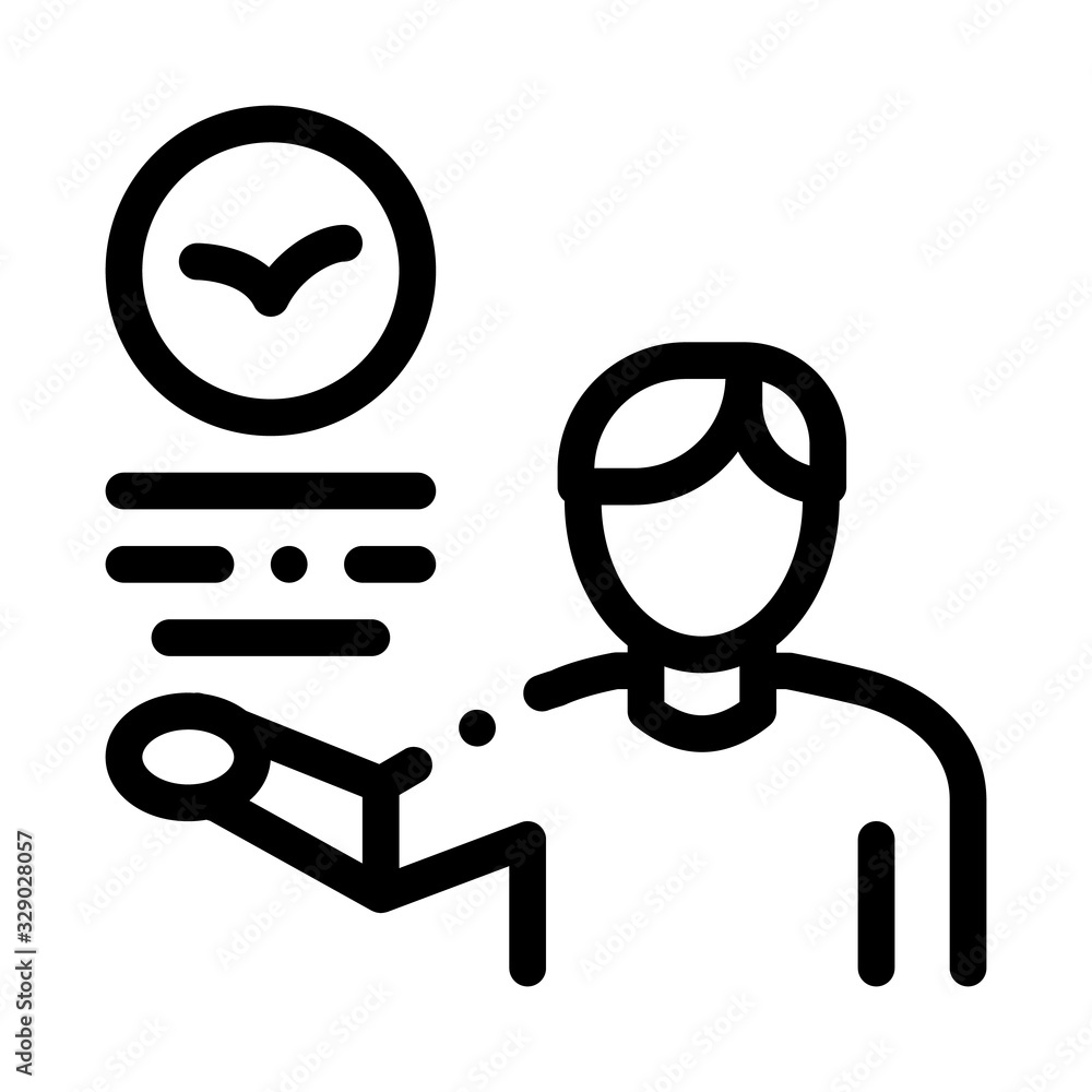Human Talking About Bird Icon Thin Line Vector. Man Ornithologist Talk About Bird, Fly Animal And Text Concept Linear Pictogram. Monochrome Outline Sign Isolated Contour Symbol Illustration Human Talking About Bird Icon Thin Line Vector. Man Ornithologist Talk About Bird, Fly Animal And Text Concept Linear Pictogram. Monochrome Outline Sign Isolated Contour Symbol Illustration