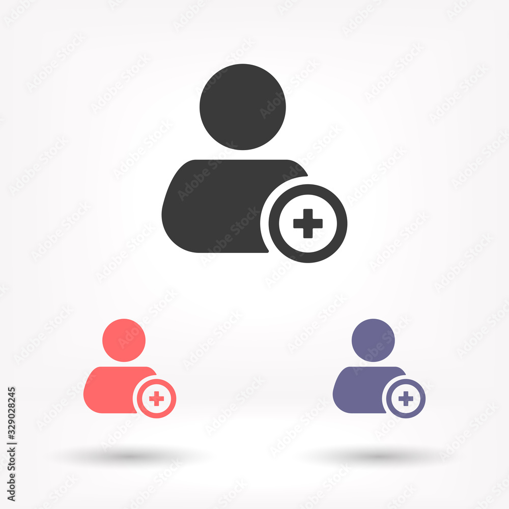 People tick vector icon , lorem ipsum Flat design People tick vector icon , lorem ipsum Flat design