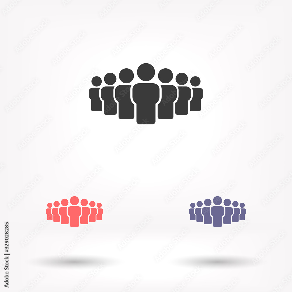 Vector people icon design 10 eps illustration Vector people icon design 10 eps illustration