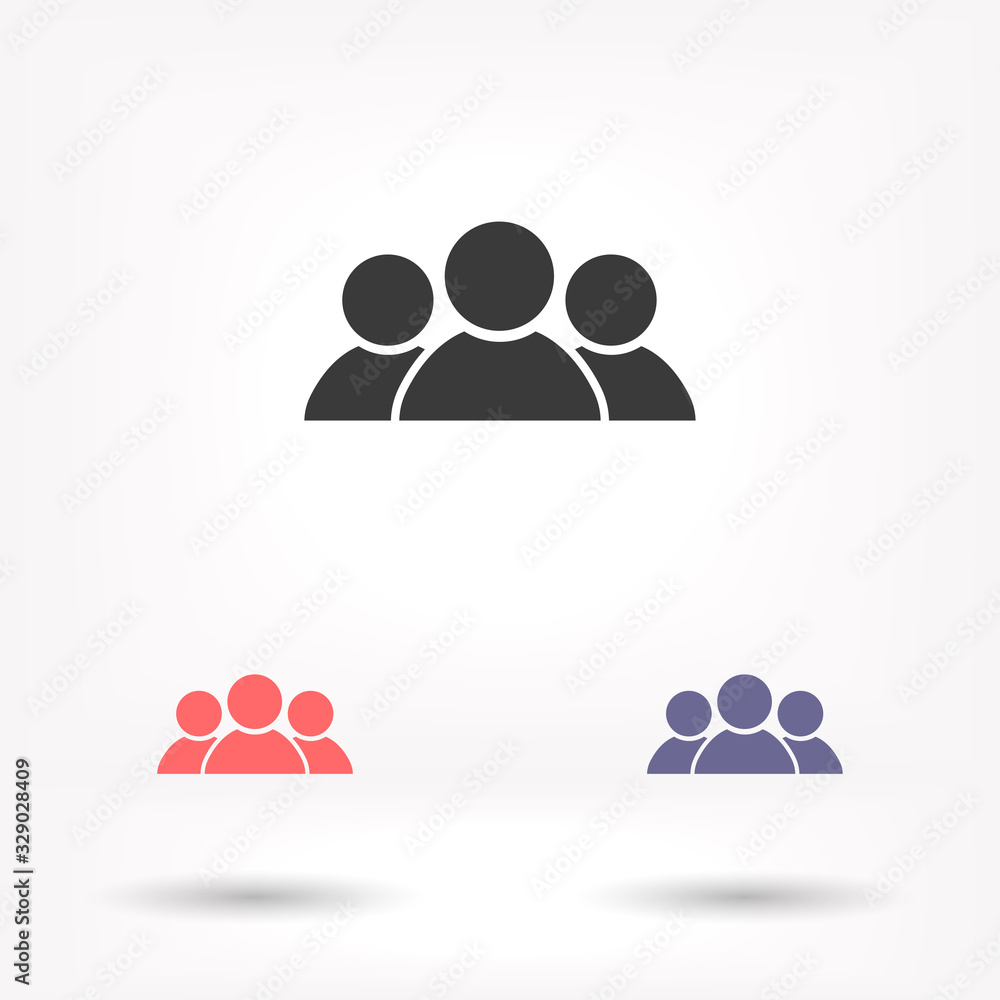 Vector people icon design 10 eps illustration Vector people icon design 10 eps illustration