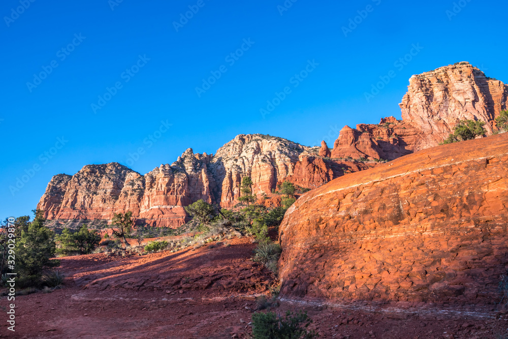 Red-Rock Buttes landscape in Sedona, Arizona Red-Rock Buttes landscape in Sedona, Arizona
