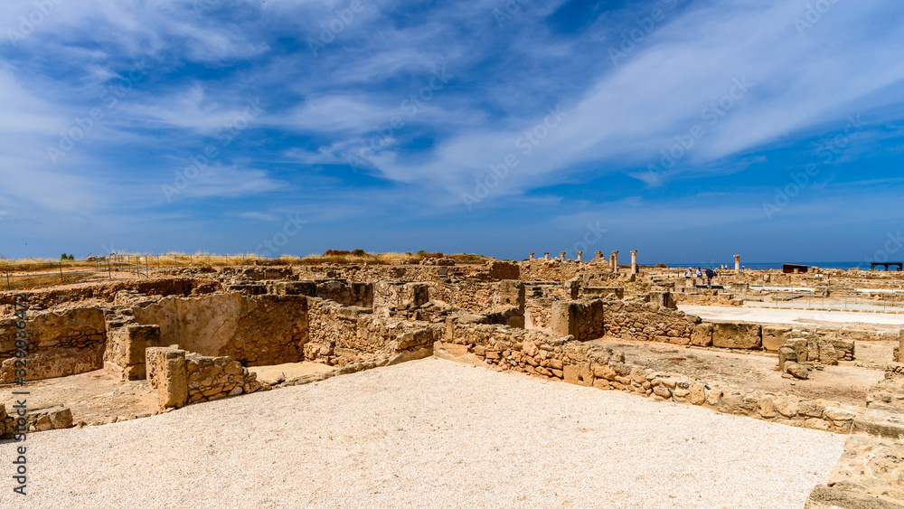 ruins of the ancient city of Nea Paphos