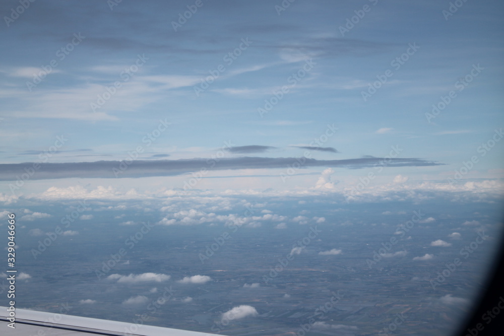sky cloud plane sky cloud plane