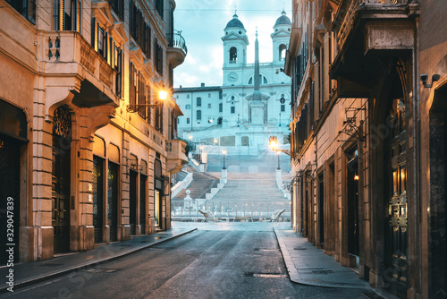 Street and ladder