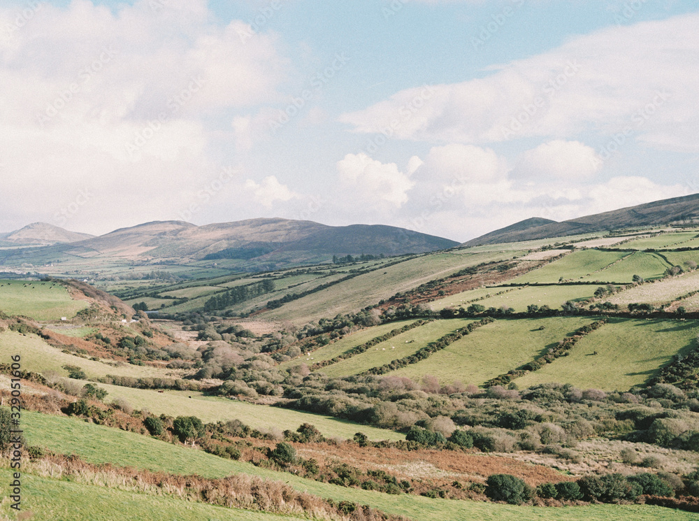 Dingle, Ireland Landscape in the fall Dingle, Ireland Landscape in the fall