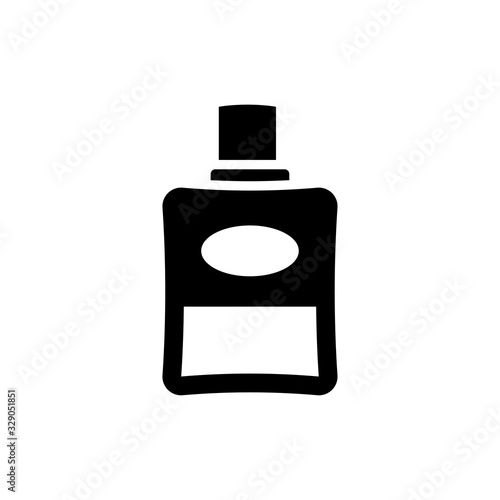 Perfume Vector Glyph Icon  style illustration.