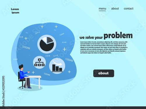 design web illustrtion economic business