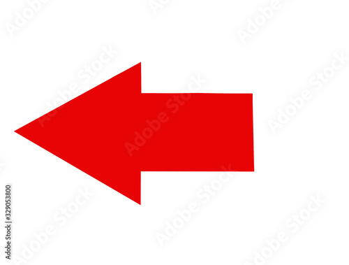 Red arrow left