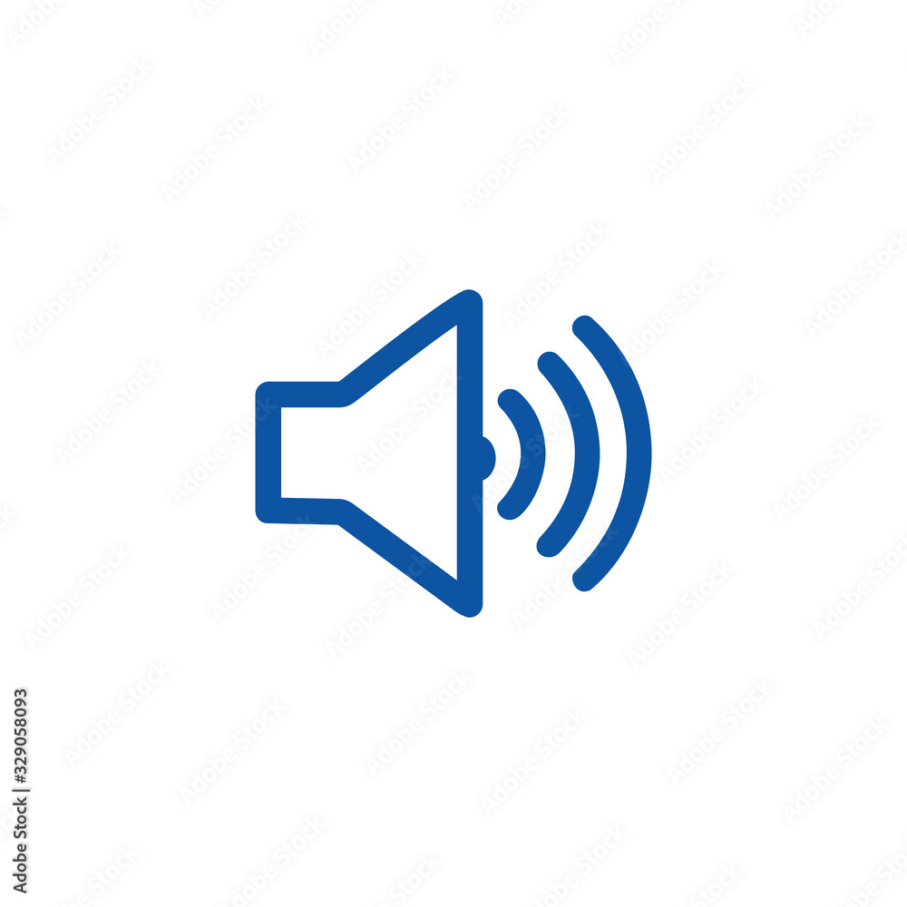speaker icon, audio symbol icon vector speaker icon, audio symbol icon vector