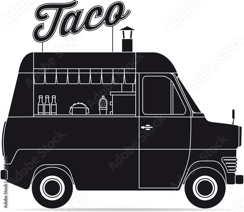 Mexikanischer Foodtruck Tacos 