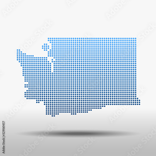 map of Washington