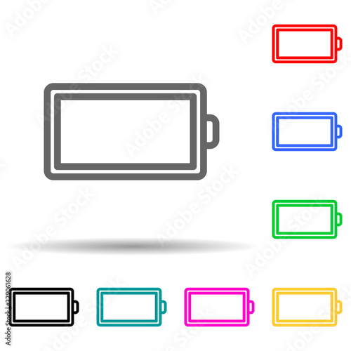 full charge symbol icon. Element of simple icon for websites, web design, mobile app, info graphics. Thick line icon for website design and development, app development