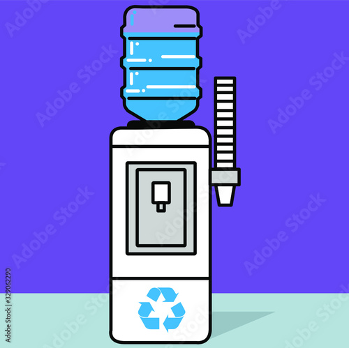 attention Waste Water Dispenser