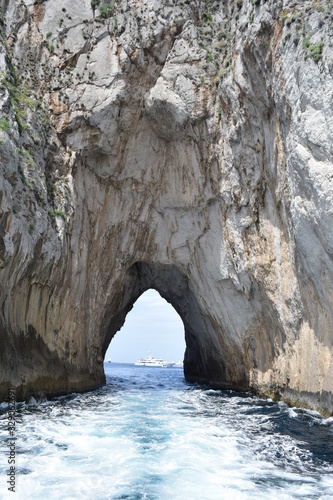 Beautiful Capri island in Italy Amalfi coast Europe 