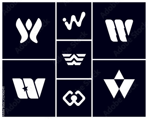 letter w logos