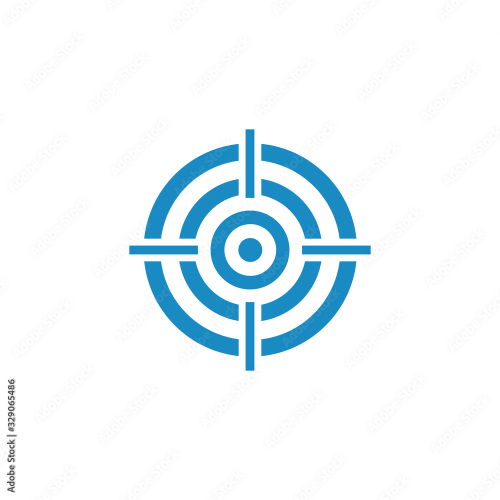 Target symbol icon. Target sign vector Target symbol icon. Target sign vector