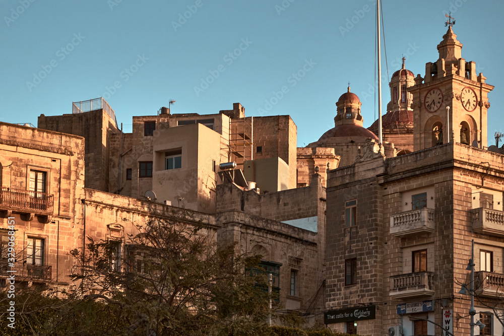 Buildings of Birgu, Vittoriosa, Malta