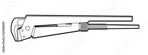 Gas wrench hand tool. Repair.