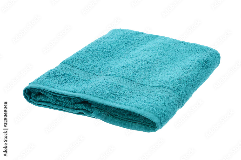 a cyanide towel lies on a white background a cyanide towel lies on a white background