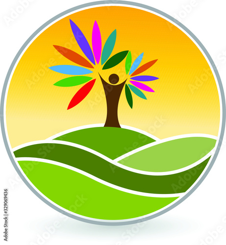 human tree logo