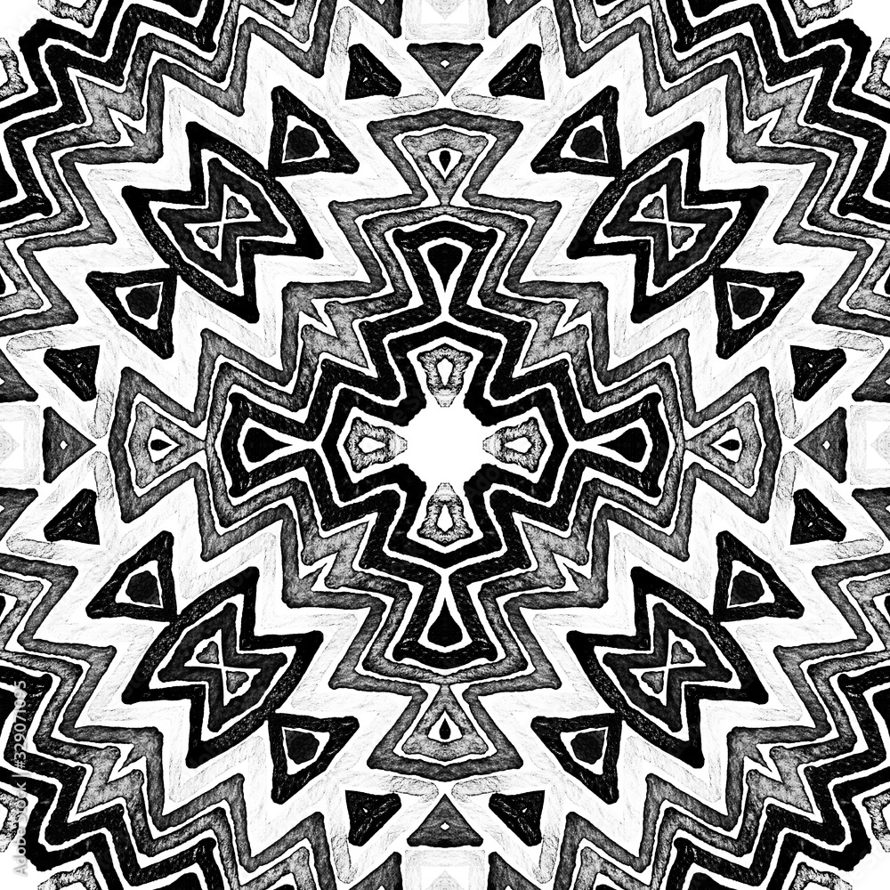 Dark black and white Geometric Watercolor. Decent Dark black and white Geometric Watercolor. Decent
