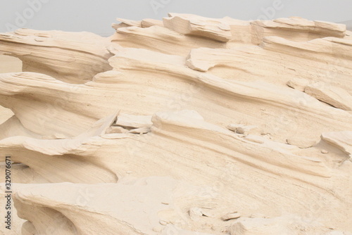 Natural Fossil Dunes in Abu Dhabi.Day time Photography with Nikon camera..