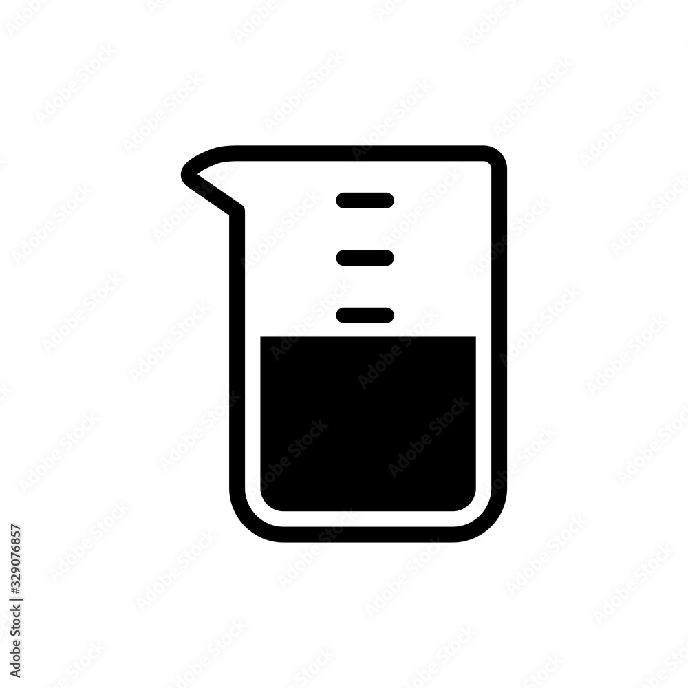 Flask icon vector sign and symbols Flask icon vector sign and symbols