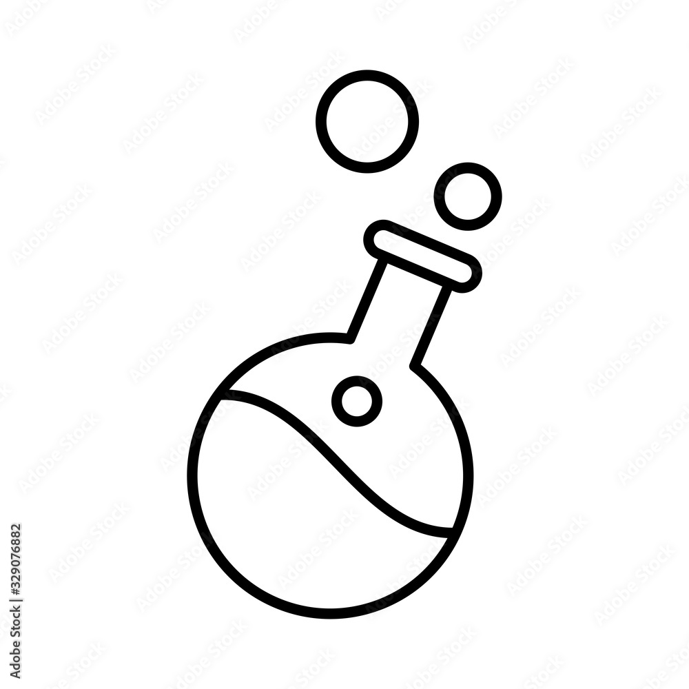 Flask icon vector sign and symbols Flask icon vector sign and symbols