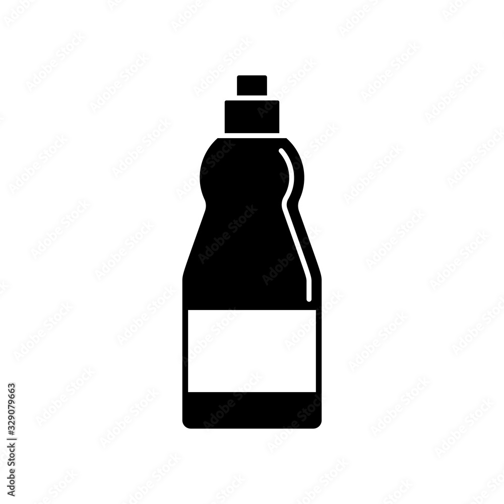 Detergents, bottle icon. Simple vector liquid container icons for ui and ux, website or mobile application Detergents, bottle icon. Simple vector liquid container icons for ui and ux, website or mobile application