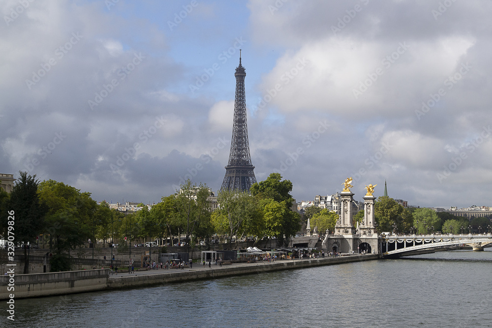 París vista de la torre Eiffel