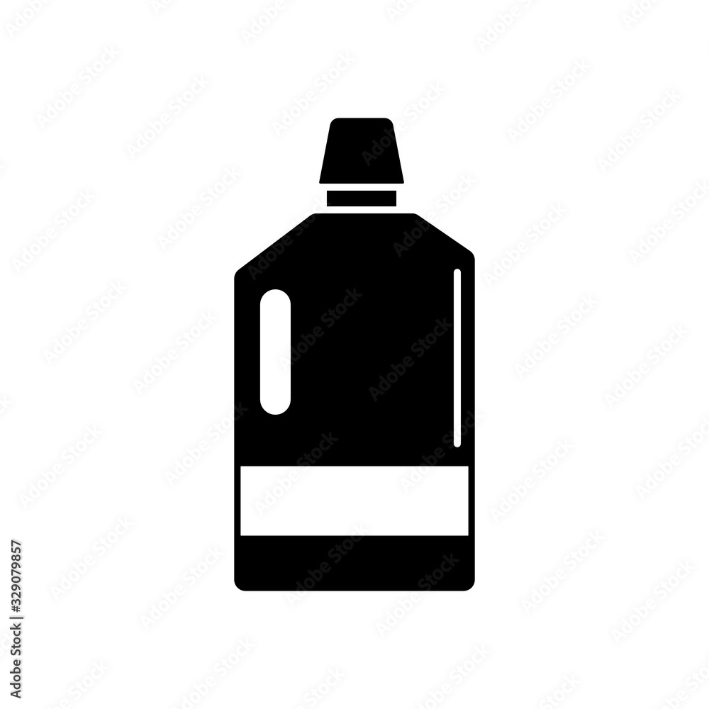 Detergents, bottle icon. Simple vector liquid container icons for ui and ux, website or mobile application Detergents, bottle icon. Simple vector liquid container icons for ui and ux, website or mobile application