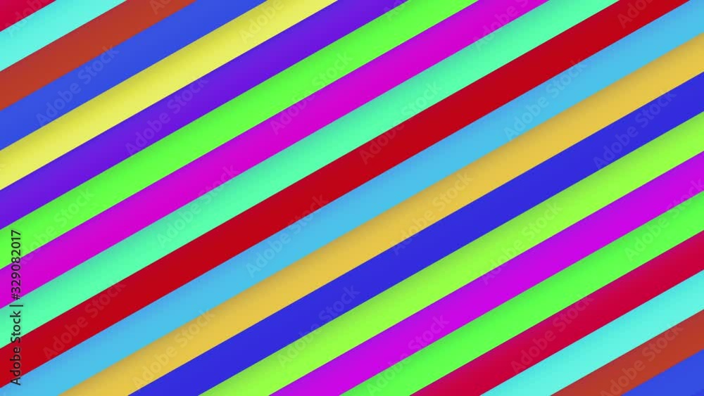 Diagonal stripes with changing colors Diagonal stripes with changing colors