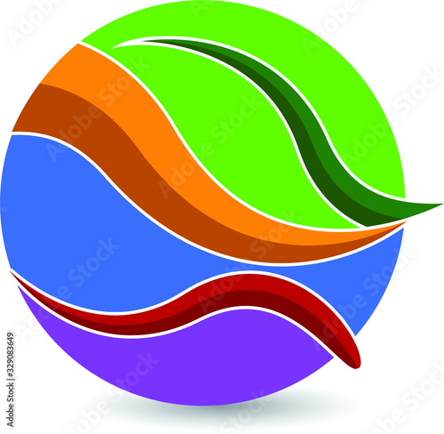 globe leaf logo