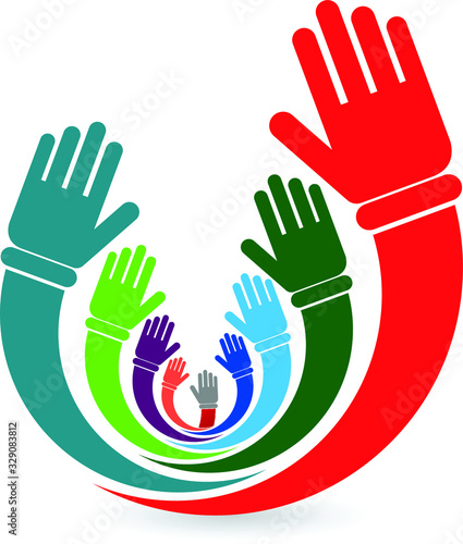 volunteer hands