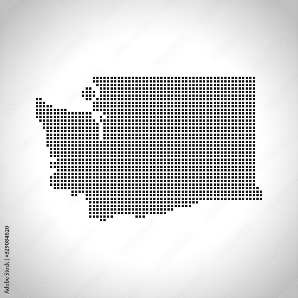 map of Washington