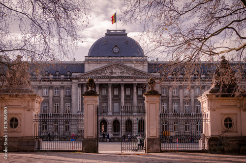 edificio historico no centro de bruxelas