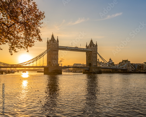 Europe United Kingdome London. Tower of london. Famous bridge. Landmark Thames river