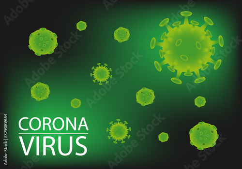 Concept coronavirus 2019-nCoV Epidemic virus Respiratory Syndrome.