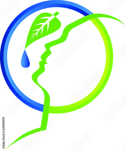 herbal facial concept design