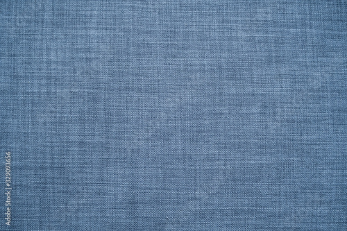Details of blue fabric textile texture background.